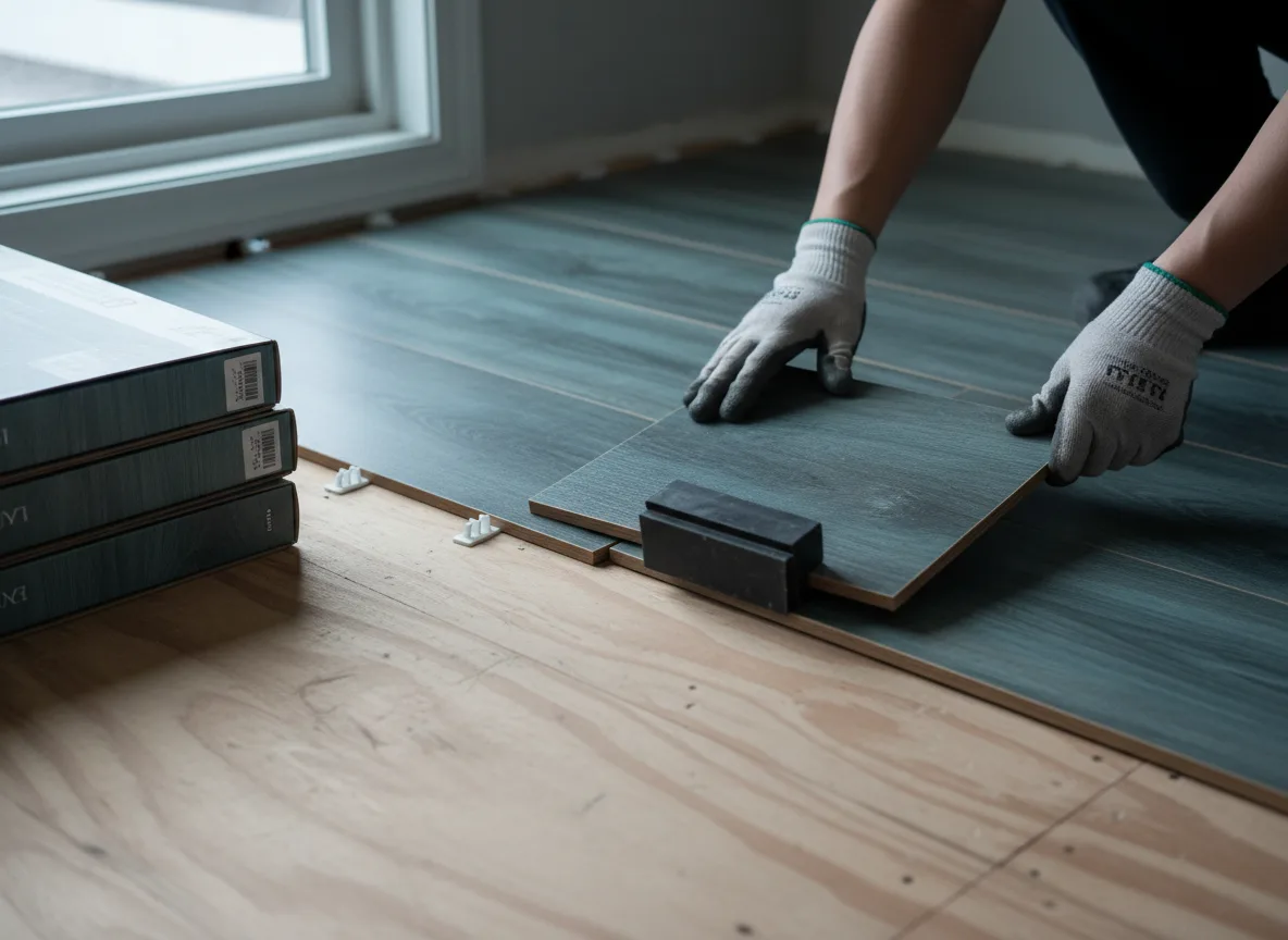 Luxury Vinyl Plank Installation company in Tolley, ND